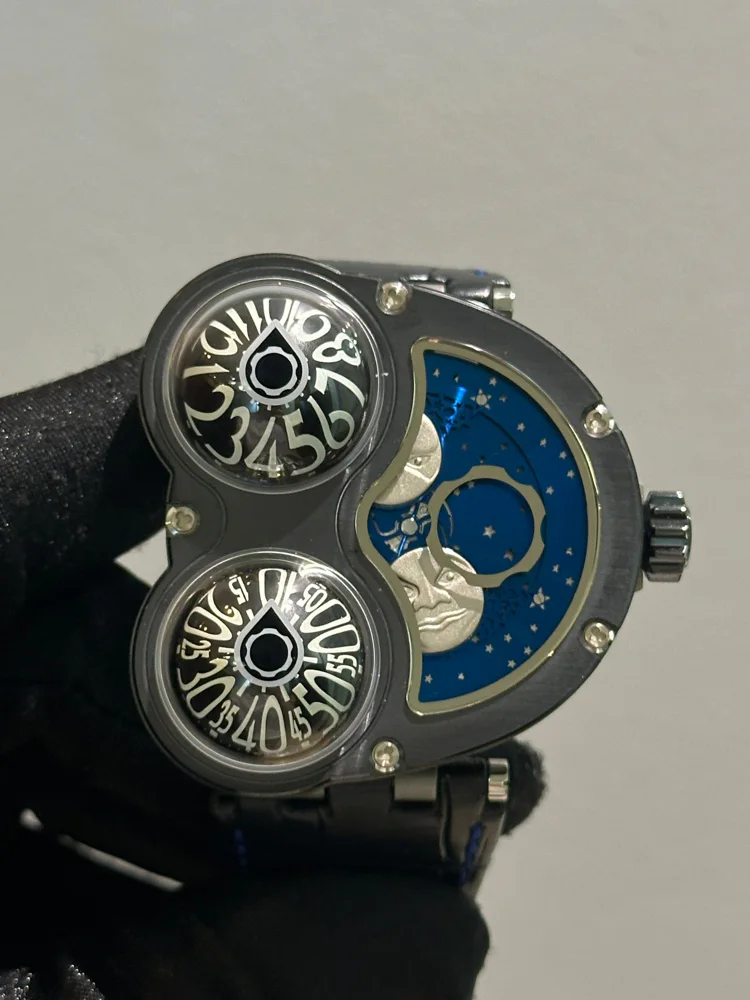 Mb&f MoonMachine Black Titanium Dark Blue Sky 34.BTL.B LE 18 pcs